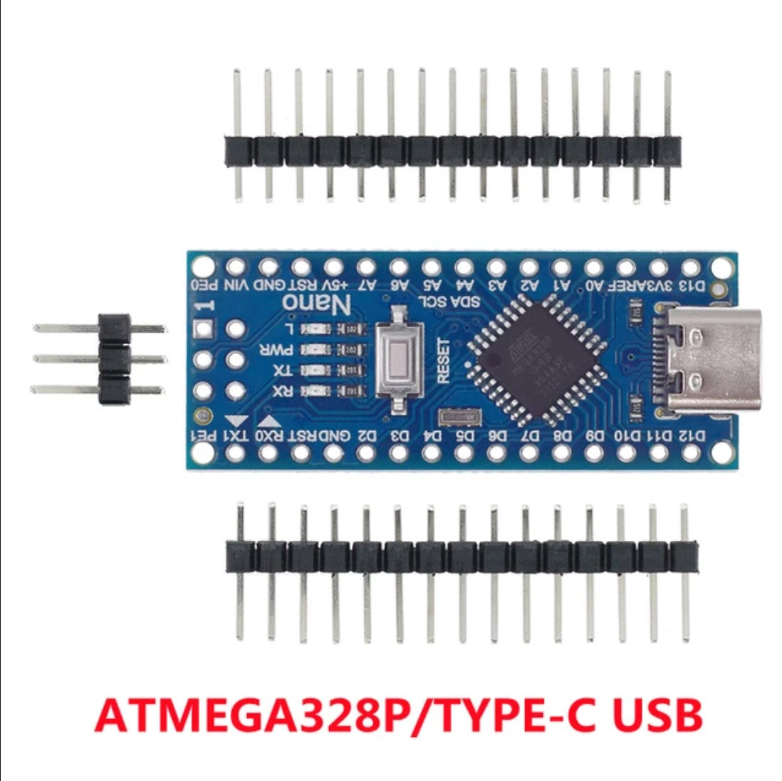 Arduino Nano compatible development board with usb-c