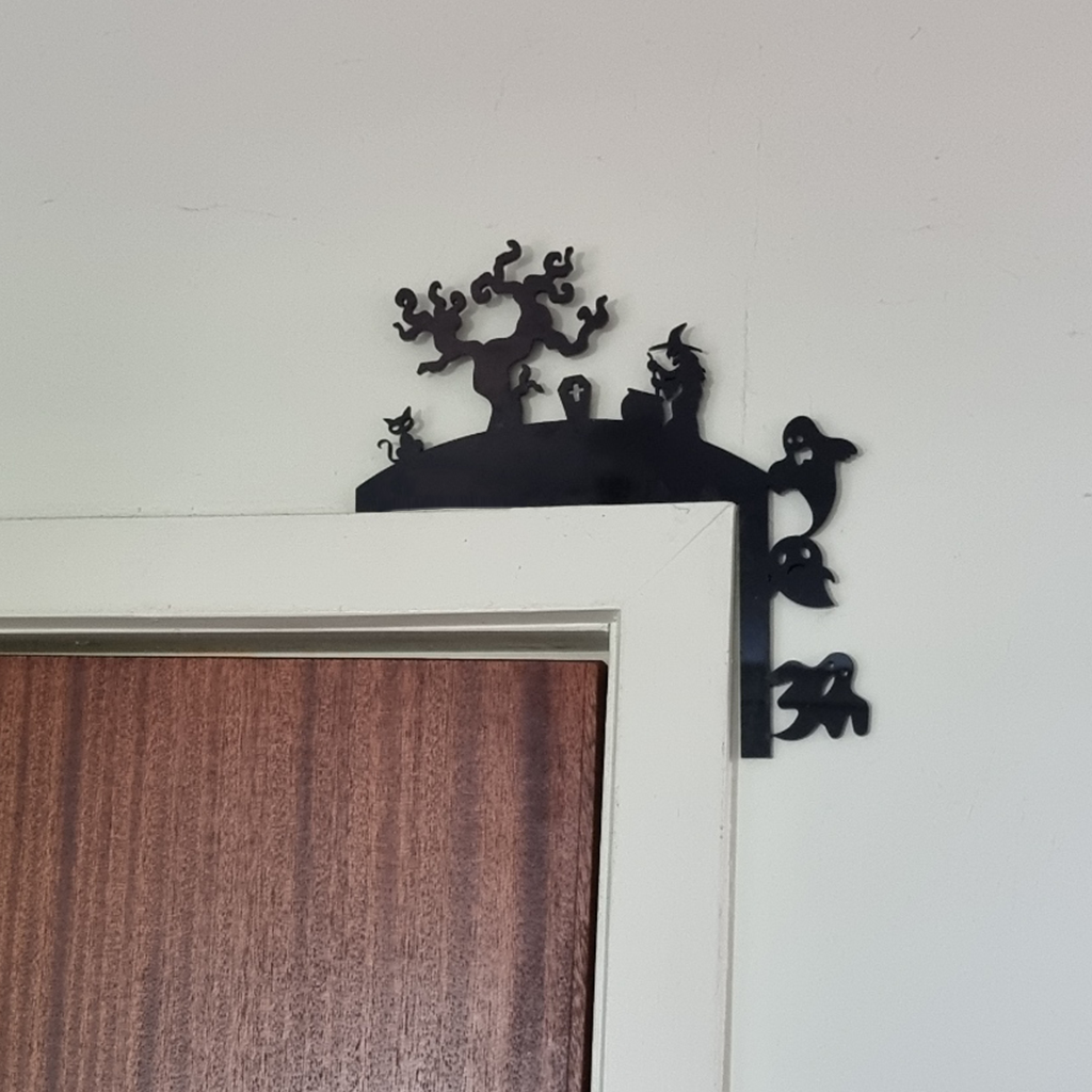 Halloween Door Corners