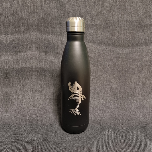 Skeleton Fish Water Bottle